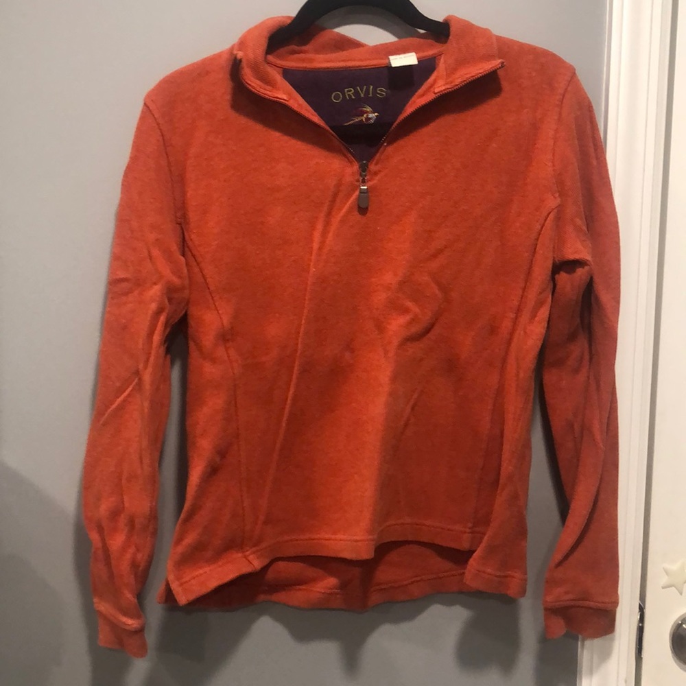 Orange sweater :)